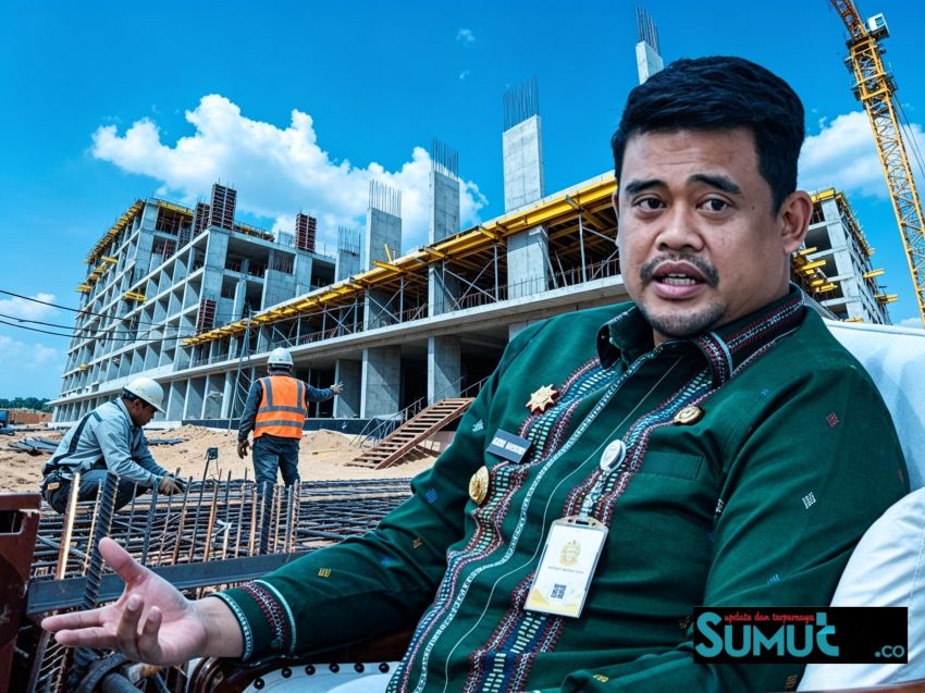 Proyek Gedung Rp 484 Miliar Ditolak Bobby Nasution, Dinilai Tak Jelas