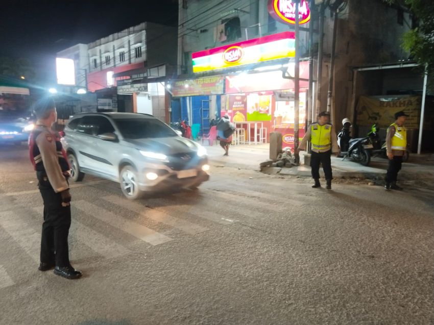 Polresta Deli Serdang Intensifkan Patroli Pengamanan Saat Blackout, Situasi Tetap Kondusif