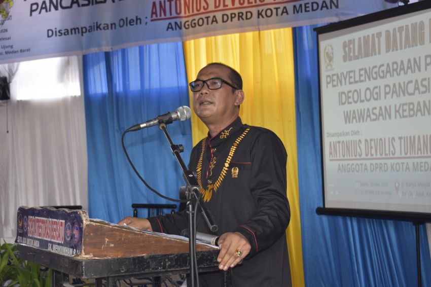 Antonius Tumanggor: Pancasila Harga Mati, Amalkan Dengan Semangat Gotong Royong