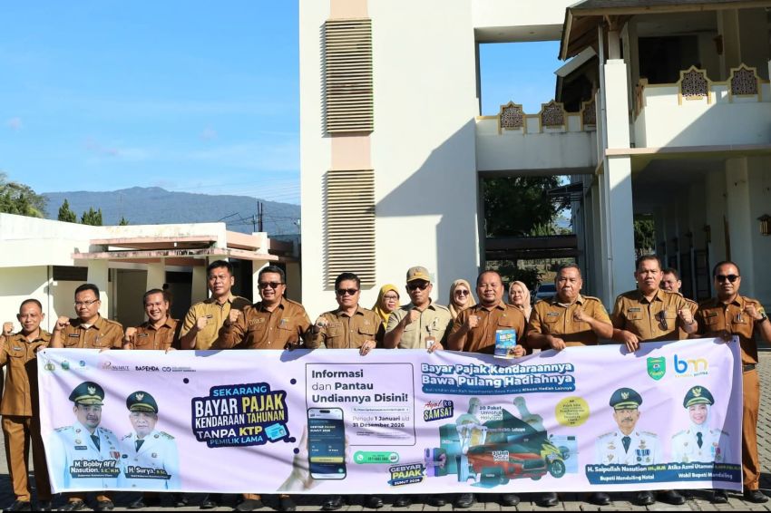 Pj Sekda Madina Ajak ASN Taat Pajak Kendaraan, Ada Hadiah Umroh hingga Innova Menanti