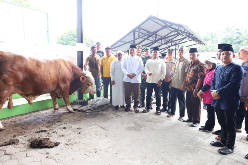 Pemkab Asahan Gelar Penyembelihan 101 Hewan Qurban, Daging Dibagikan Merata ke Seluruh Lapisan Masyarakat