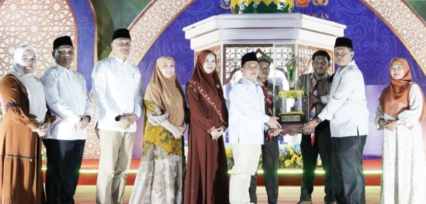 Barumun Juara Umum! Bupati Putra Mahkota Alam Resmi Tutup MTQ XVI Padang Lawas 2026