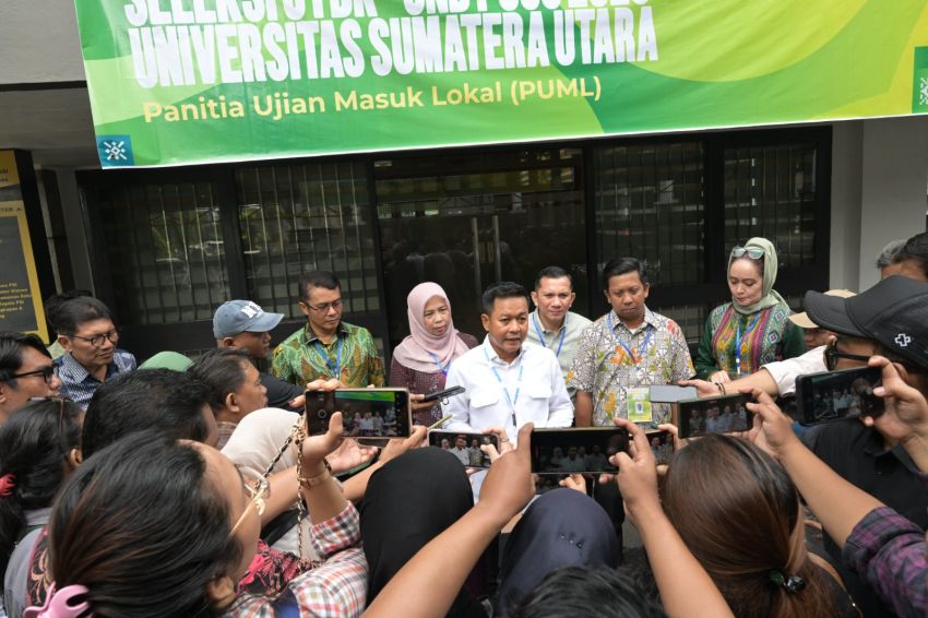 3.150 Calon Mahasiswa Baru Lolos Jalur SNBT, USU Bersiap Terima Mahasiswa di SMM Dan SMM PTN Barat
