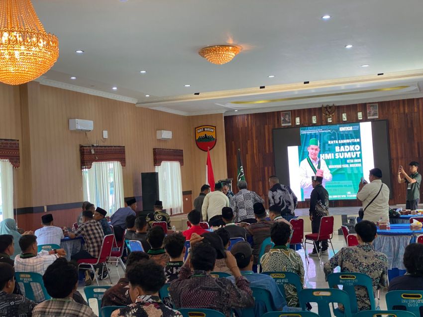 Situasi Kondusif, Polres Padangsidimpuan Sukses Kawal Konfercab HMI ke-XXXV Padangsidimpuan-Tapsel