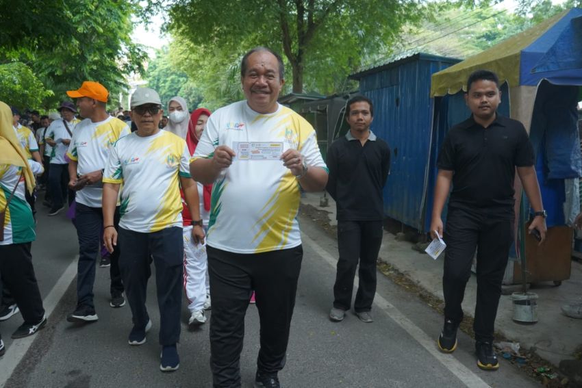 Semarak Dies Natalis Ke-40 UNA: Jalan Santai Persatukan Civitas Akademika dan Masyarakat Asahan