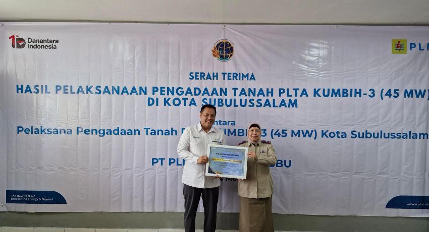 PLN UIP SBU Dan Kantor Pertanahan Kota Subulussalam Perkuat Sinergi Dukung Pembangunan PLTA Kumbih-3