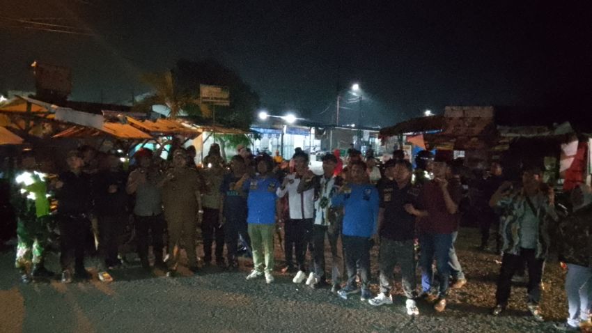 Perdana, Kelurahan Terjun Bersama Babinkamtibmas dan Ormas Meminimalisir Aksi Kejahatan