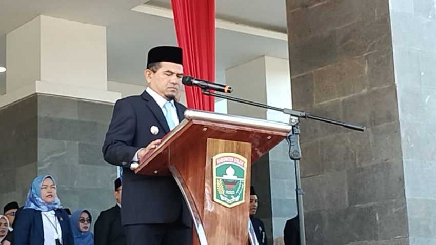 Wakil Bupati Solok, H. Candra, S.HI.Bertindak Sebagai Inspektur Upacara Hari Kebangkitan Nasional ke-118