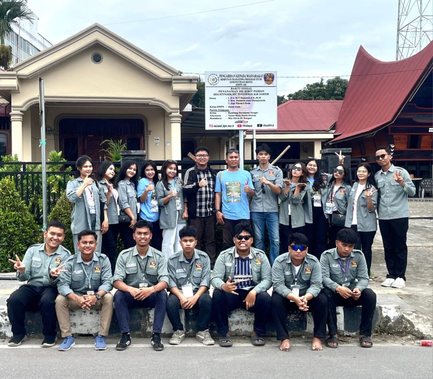 Wujudkan Tri Dharma Perguruan Tinggi, HMPS Administrasi Bisnis Politeknik MBP Medan Hijaukan Samosir dengan 500 Bibit Pohon