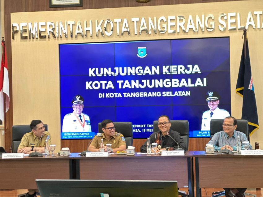 Pemko Tanjungbalai Pelajari Strategi Digitalisasi PAD di Tangsel