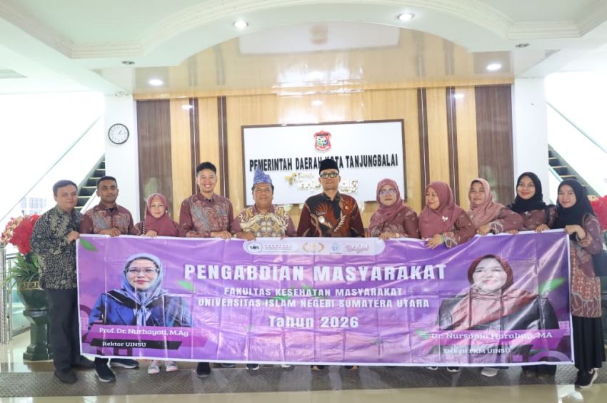 Pemko Tanjungbalai Sambut Pengabdian Masyarakat FKM UINSU