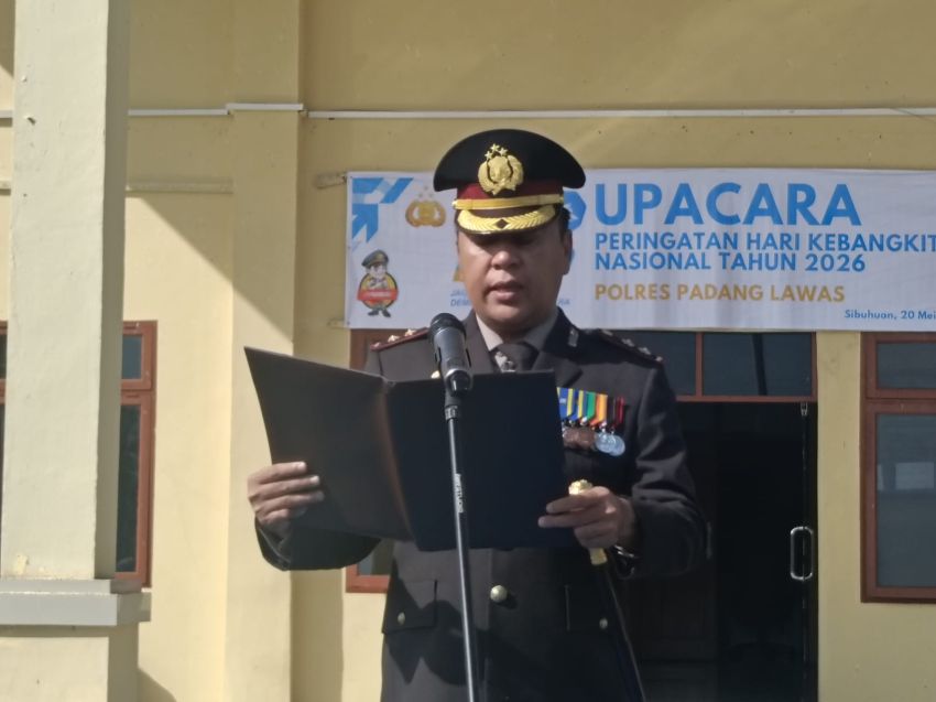 Harkitnas 2026 di Polres Padang Lawas, AKBP Dodik Yuliyanto Serukan Perlindungan Generasi Muda di Era Digital