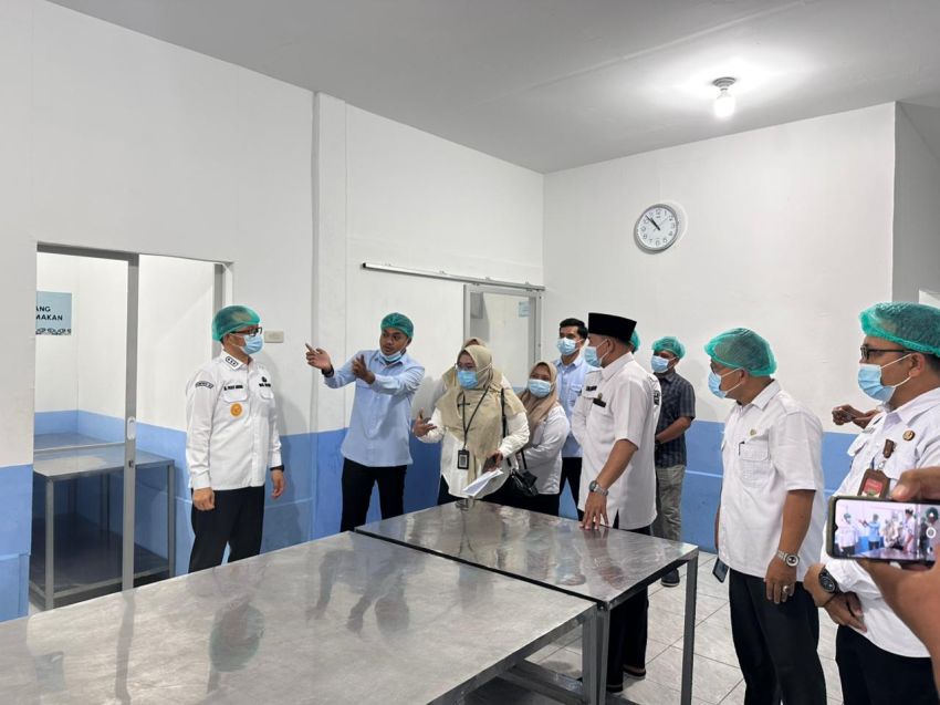Pemko Tanjungbalai Perkuat Pengawasan Program MBG, Dua Dapur SPPG Ditinjau Langsung