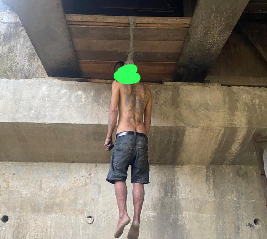 Warga Medan Johor Tewas Tergantung di Jembatan Sungai Babura
