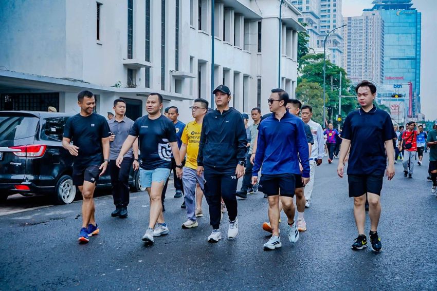 Rico Waas dan Forkopimda Berbaur Bersama Warga di CFD Medan