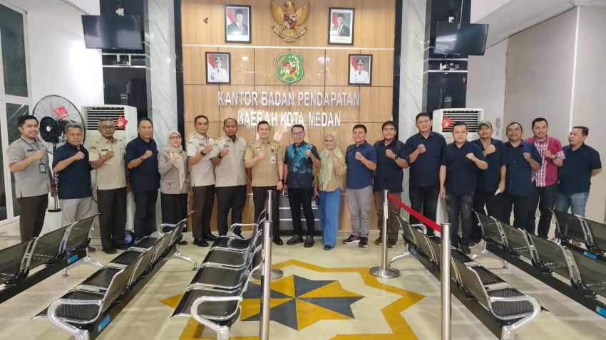 PWPM Perkuat Sinergitas dengan Pemko Medan, Bapenda Sambut Hangat Pengurus Baru
