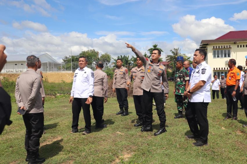 Pembentukan Polres Paluta Dipercepat, Wakapolda Sumut Tinjau Langsung Lokasi Mako