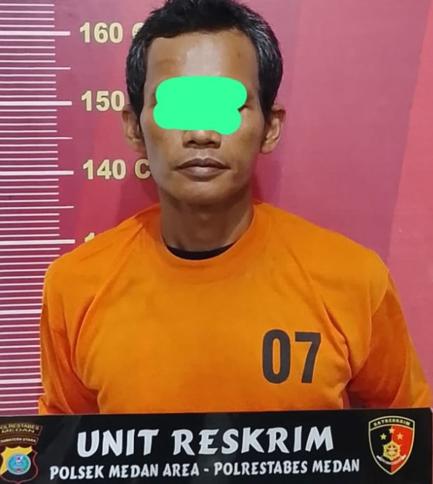 4 Kali Beraksi di Yayasan Amalia Maling 5 Laptop dan 2 Set AC Ditangkap Polsek Medan Area