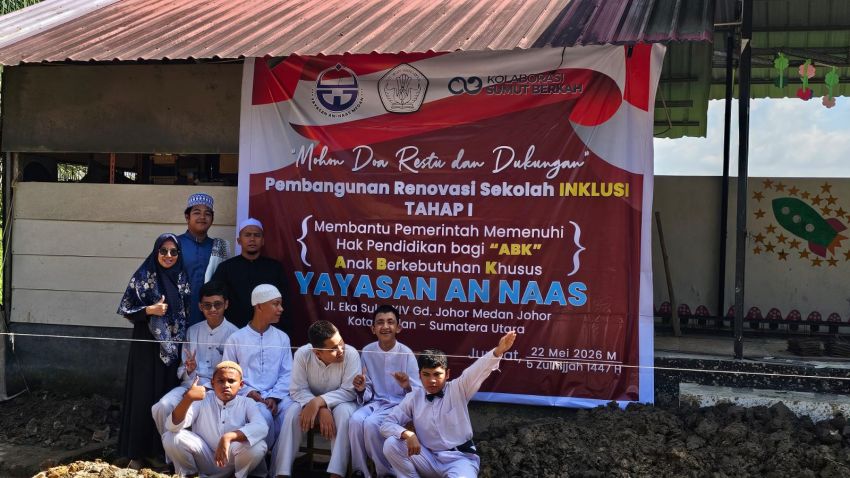 Yayasan An Naas Fokus Bangun Sekolah Inklusi, Wujudkan Hak Pendidikan Anak ABK
