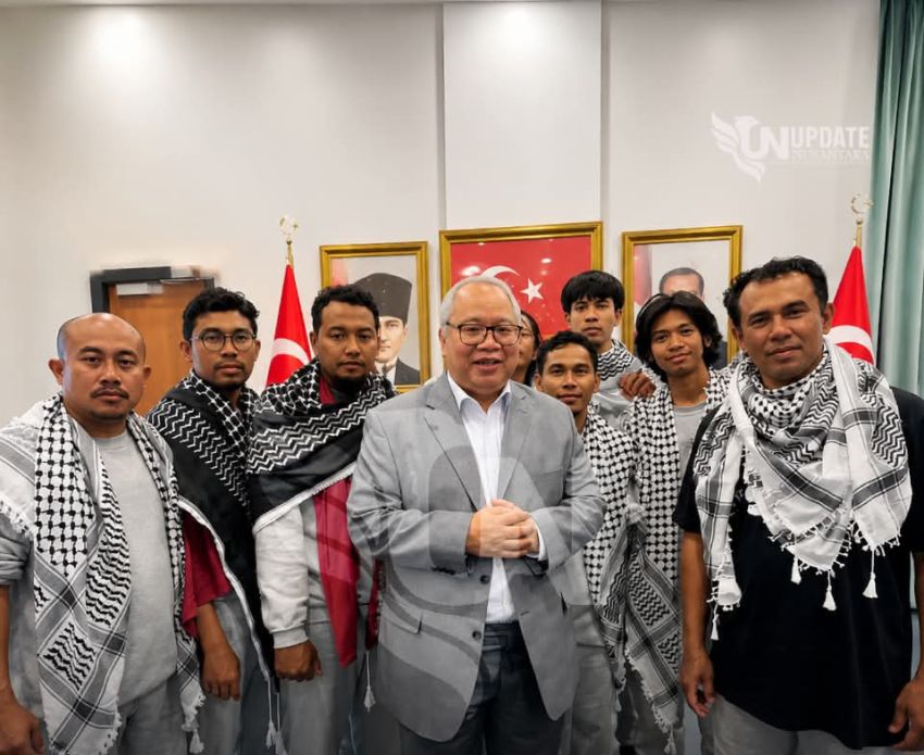 9 WNI Relawan Kemanusiaan Dibebaskan Israel, Tiba Selamat di Istanbul