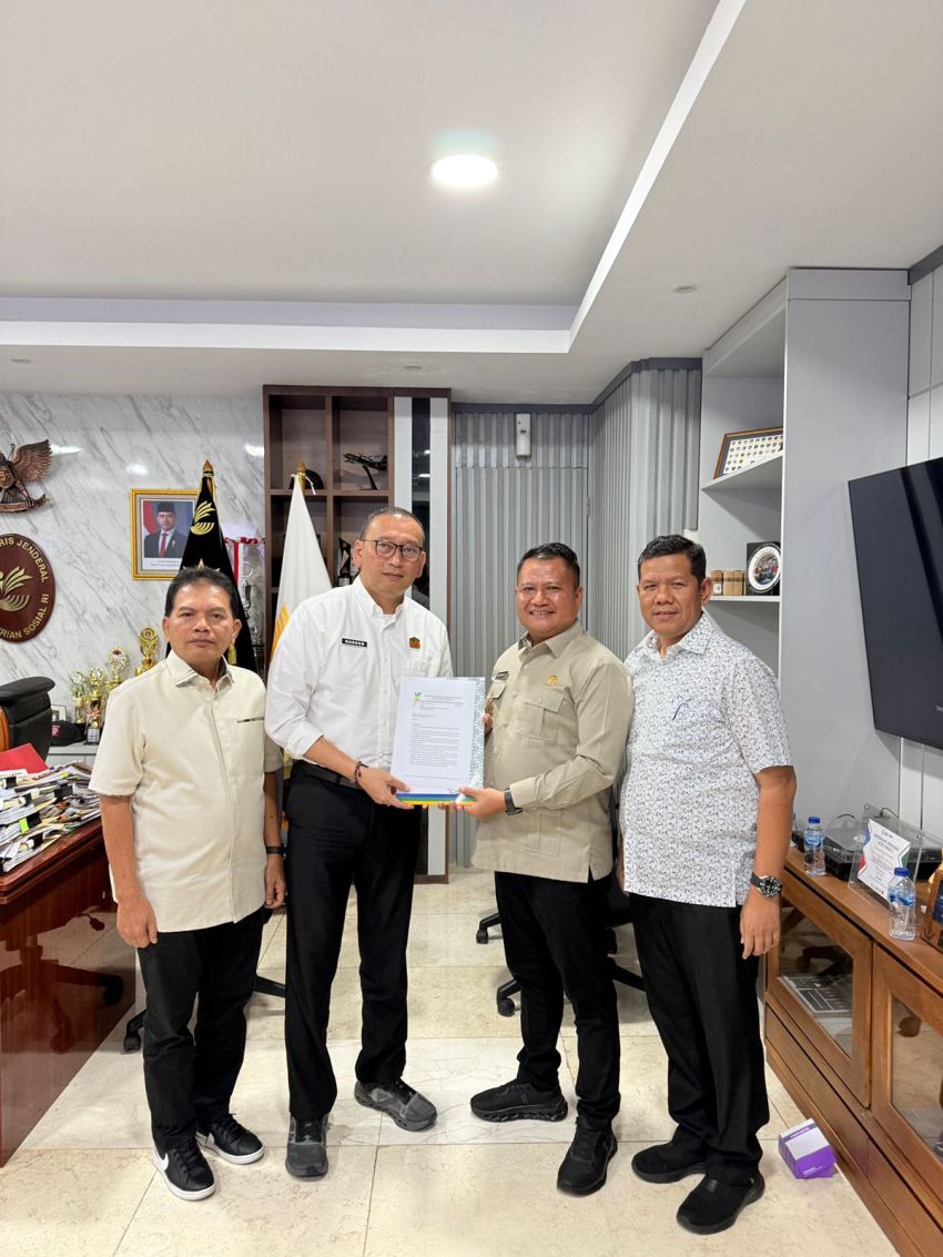 Wakil Bupati Asahan Hadiri Rakor Kemensos : Kabupaten Asahan Masuk Daftar Prioritas Pembangunan Sekolah Rakyat Tahap II