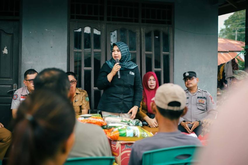 3 Rumah Hangus di Madina, Ini Momen Aksi Cepat Wabup Madina Bantu Warga Lumban Pinasa