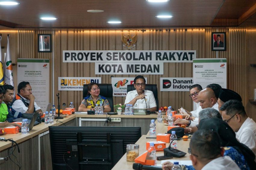 Pembangunan Sekolah Rakyat Capai 73%, Wali Kota Medan Beri Dukungan Penuh