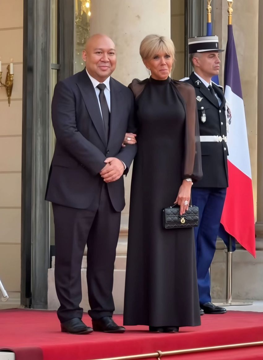 Didit Hediprasetyo dan Brigitte Macron Tampil Akrab di Jamuan Kenegaraan Istana &Eacute;lys&eacute;e