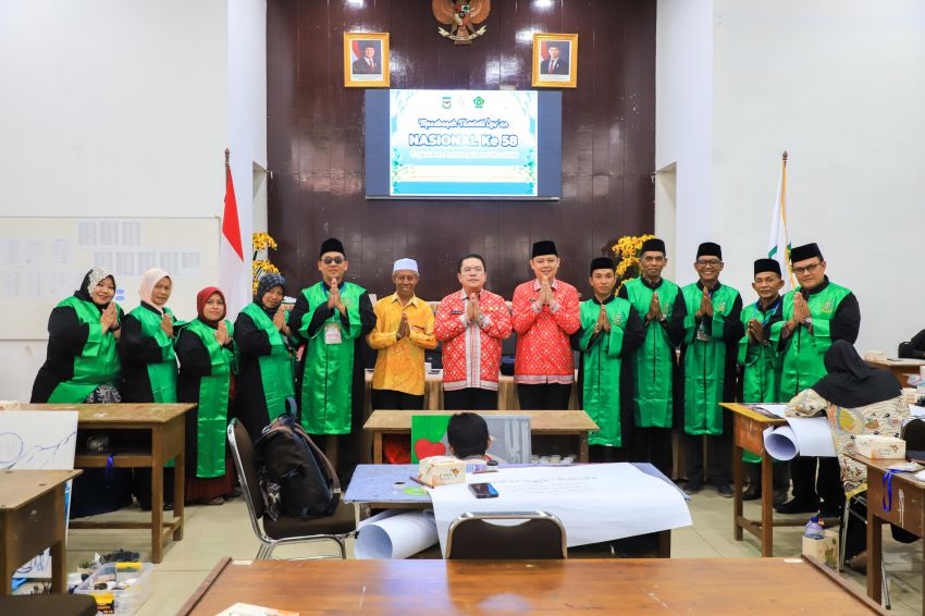 Wali Kota meninjau langsung para peserta cabang Khattil Qur&rsquo;an di ajang MTQN ke-58