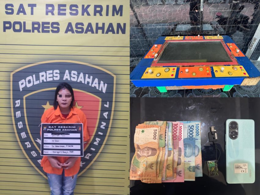 Sat Reskrim Polres Asahan Bongkar Praktik Judi Mesin Tembak Ikan di Kedai Tuak Bandar Pasir Mandoge