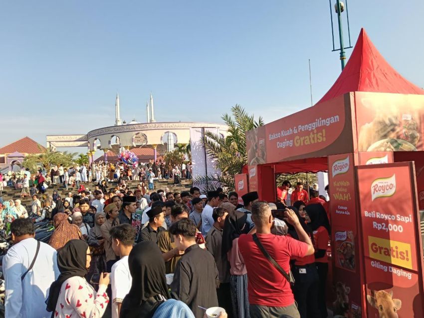 Ngaldu Banget! Pertama Kalinya Perayaan Serentak Idul Adha Bersama Royco
