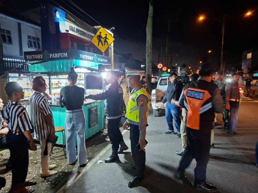 Cegah Balap Liar dan Kriminalitas, Polres Padangsidimpuan Intensifkan Patroli Gabungan