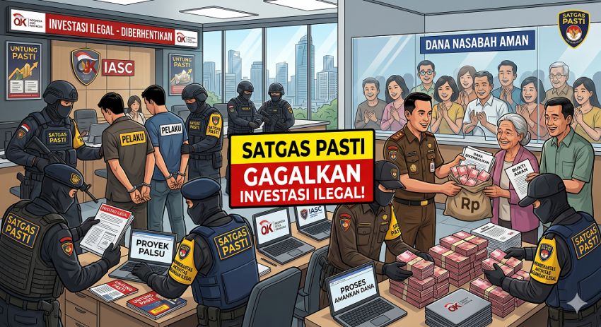 Satgas PASTI Hentikan Kegiatan Penipuan CANTVR dan YUDIA