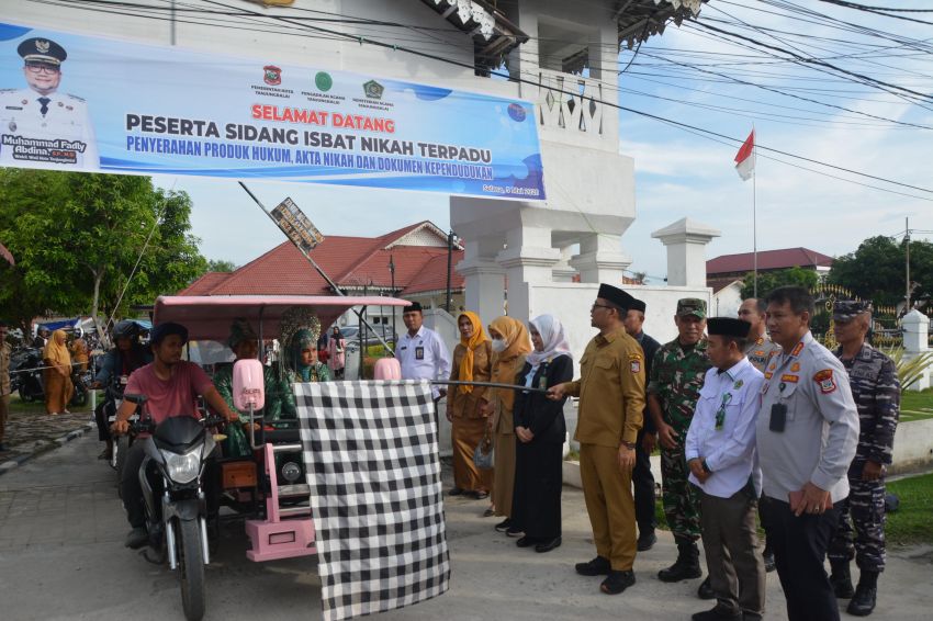 Pemko Tanjungbalai Kolaborasi dengan PA dan Kemenag Fasilitasi Akta Nikah bagi Warga Kurang Mampu