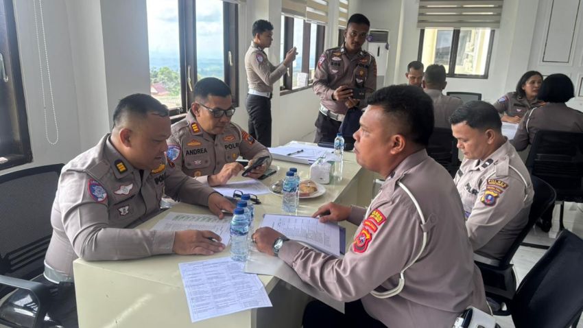 Ditlantas Polda Sumut Turun Langsung! Supervisi Kamsel 2026 di Polres Tapsel, Tekankan Keselamatan Jadi Prioritas Utama