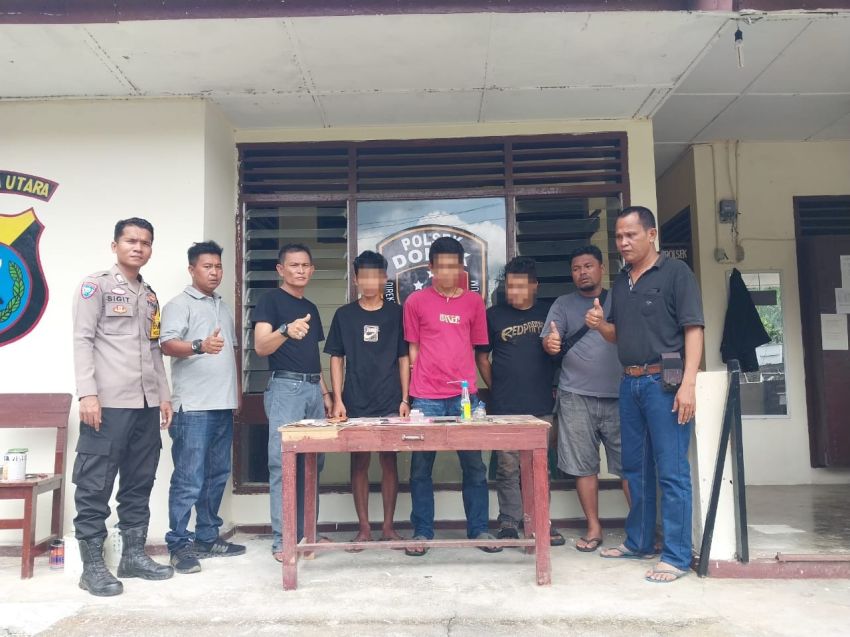 Bravo! Belum Sebulan Menjabat, Kapolsek Dolok Bongkar Sarang Sabu di Paluta, 3 Pria Diciduk!