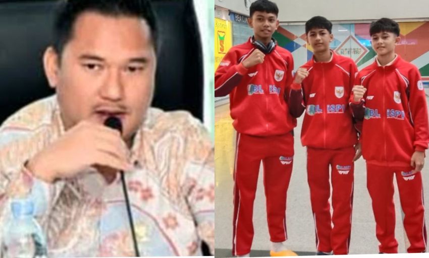 Komisi I DPRD Kota Medan Reza Pahlevi S.Kom Beri Apresiasi 3 Putra Terbaik Skuat Timnas Pelajar BLISPI Indonesia U-14