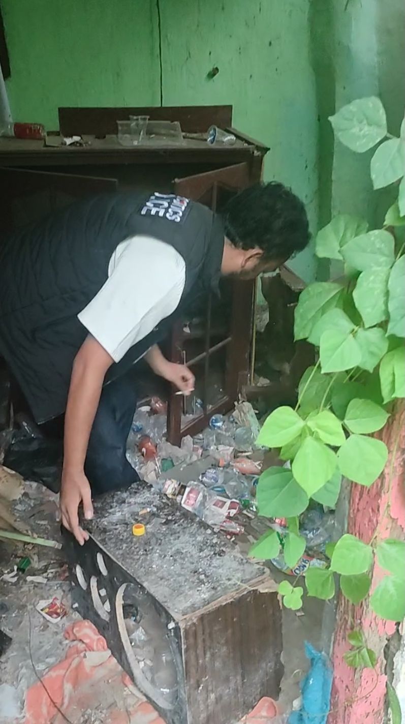 Digerebek Satresnarkoba Polres Padangsidimpuan, Rumah Kosong Diduga Jadi Tempat Pesta Sabu