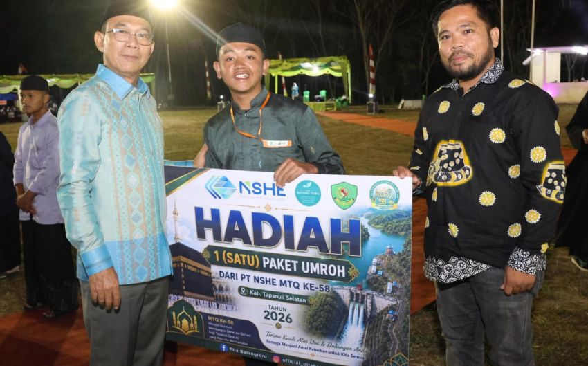 Meriah dan Penuh Haru! MTQ ke-58 Tapsel Ditutup, Bupati Gus Irawan Serukan Kebangkitan Generasi Qur&rsquo;ani