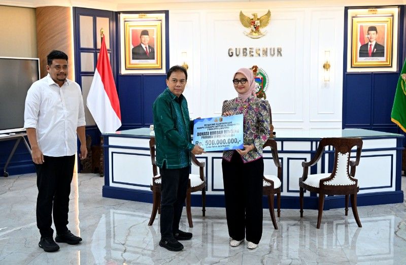 Bobby Nasution Apresiasi Bantuan Pemprov Lampung untuk Korban Bencana