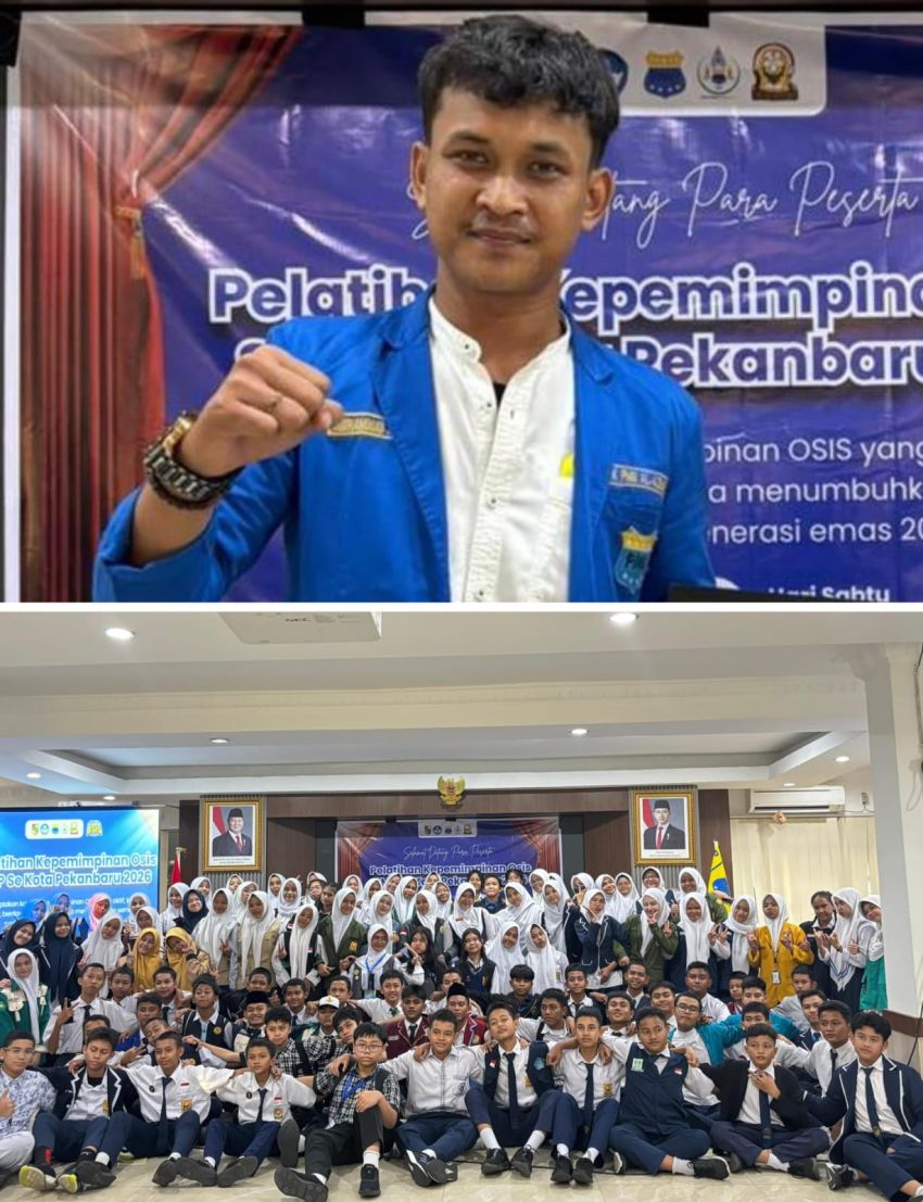 PC PMII Pekanbaru Gaspol! Pelatihan OSIS 2026 Cetak Pemimpin Muda Kreatif Menuju Indonesia Emas