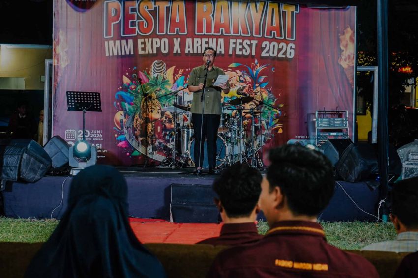 Tutup IMM Expo dan Arena Fest 2026, Rico Waas Apresiasi Kreativitas dan Sikap Kritis Mahasiswa