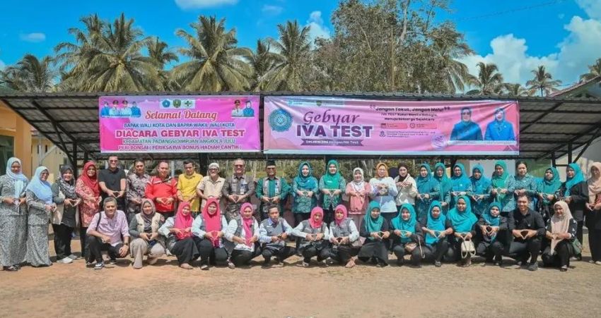 Padangsidimpuan Gencarkan Gerakan Hidup Sehat, Wali Kota Turun Langsung di Gebyar IVA Test dan Senam Prolanis