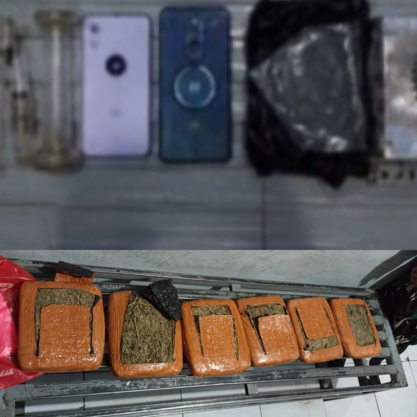 Ucok Kapala Bosi&rdquo; Ikut Diamankan Usai Temuan Ganja 6,8 Kg di Lapas Salambue