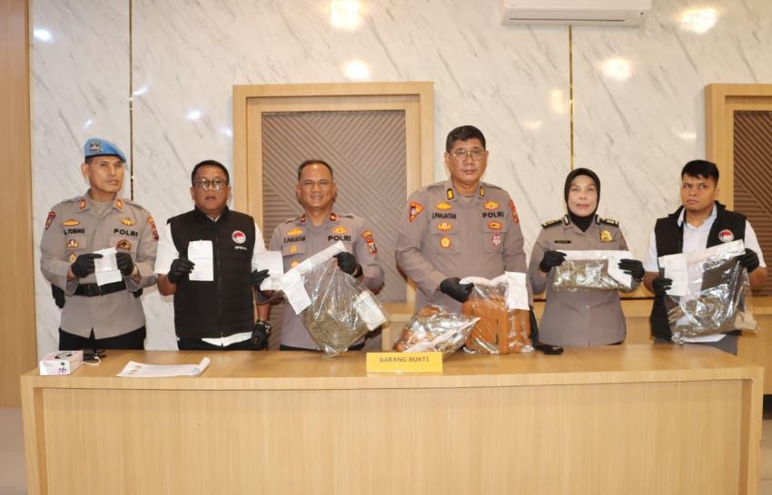 Polres Padangsidimpuan Ungkap 13 Kasus Narkoba Selama Ops Antik Toba 2026, 16 Tersangka Diamankan