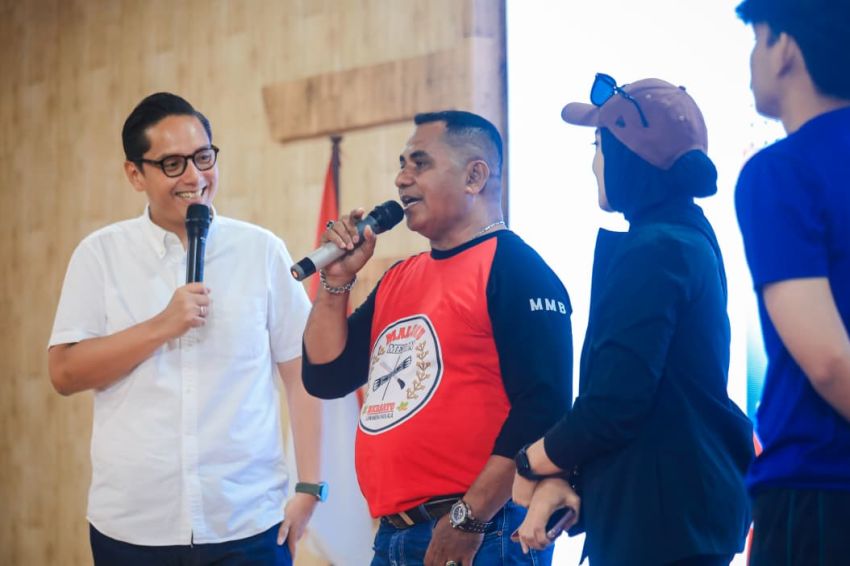 Belum Dilantik Sudah Beri Manfaat, Rico Waas Apresiasi Aksi Sosial Maluku Medan Bersatu