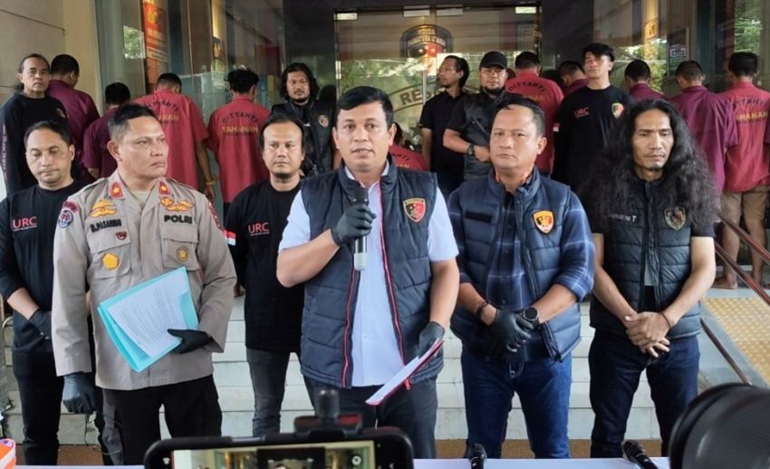 Tim URC Jatanras Polda Sumut Tembak Lima Tersangka Pelaku Curanmor Antar Provinsi