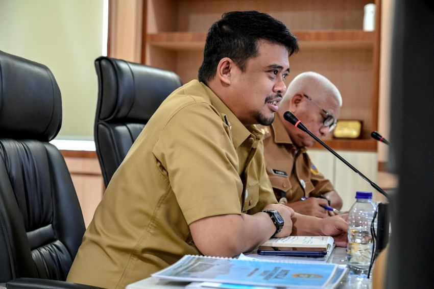 Gubernur Bobby Nasution Minta Realisasi Program Prioritas Daerah Dipercepat