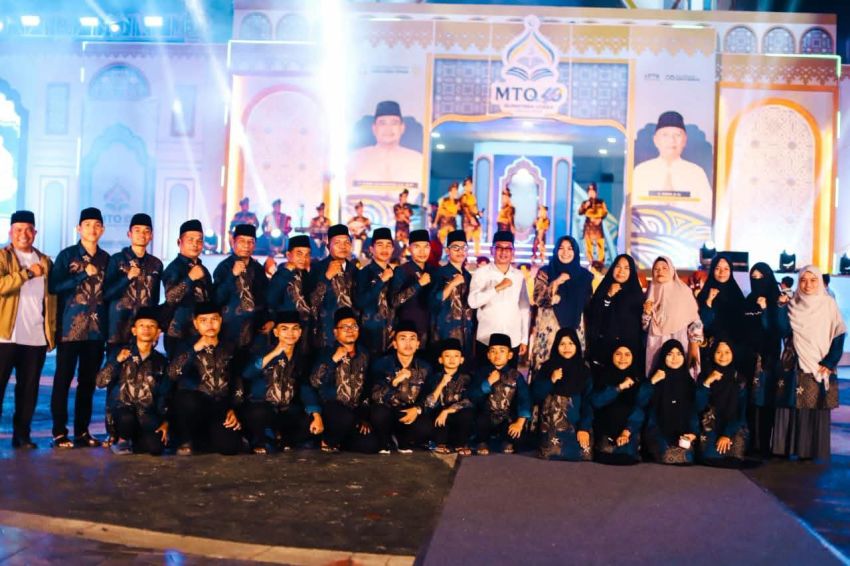 MTQ Sumut 2026 Resmi Dibuka, Wabup Madina Suntik Semangat Kafilah