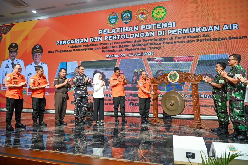 Kepala Desa Bersertifikat Basarnas Bakal Dapat Insentif, Bobby Nasution Perkuat Kesiapsiagaan Bencana di Sumut
